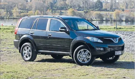  ??  ?? Great Wall X200: Well-styled full-frame SUV is a refreshing newcomer to the segment.