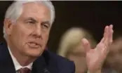  ?? STEVE HELBER/THE ASSOCIATED PRESS FILE PHOTO ?? Senior-level officials who won’t want to stick around under new Secretary of State Rex Tillerson have resigned from their State Department roles.