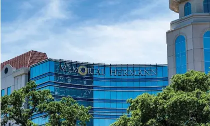  ?? ?? Buildings associated with Memorial Hermann-Texas medical center in Houston, Texas, on Friday. Photograph: Kirk Sides/AP