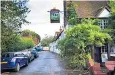  ??  ?? George Clooney’s local: the Bull Inn in Sonning