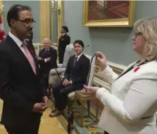  ?? ADRIAN WYLD/THE CANADIAN PRESS ?? Will infrastruc­ture minister Amarjeet Sohi champion T.O.’s waterfront?