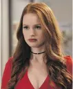  ?? THE CW ?? Madelaine Petsch as Cheryl Blossom in the CW/Netflix show Riverdale. Red hair is a must for this character.