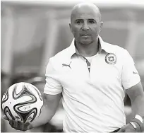  ??  ?? Jorge Sampaoli, director técnico de la selección argentina.