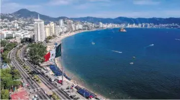 ?? EPA ?? Die beliebte Reisedesti­nation Mexiko (Bild: Acapulco) wird als gefährlich eingestuft.