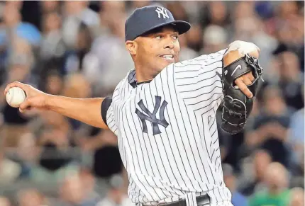  ?? ANTHONY GRUPPUSO/USA TODAY ?? The Yankees’ Mariano Rivera, baseball’s all-time saves leader, received 100 percent of the vote.