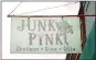  ??  ?? The new Junk Pink store