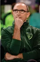  ??  ?? BULLISH: Manager Martin O’Neill