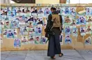  ?? Photograph: Mohammed Huwais/AFP/Getty Images ?? A Yemeni man attends the mass funeral of Houthi rebel fighters killed in battles with Saudi-backed government troops in the Marib region.