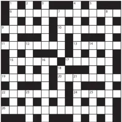  ??  ?? PRIZES of £20 will be awarded to the senders of the first three correct solutions checked. Solutions to: Daily Mail Prize Crossword No. 15,790, PO BOX 3451, Norwich, NR7 7NR. Entries may be submitted by second-class post. Envelopes must be postmarked...