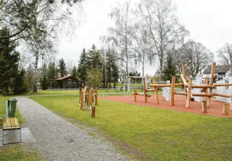  ?? Foto: Hieronymus Schneider ?? An der Parkour‰ und Sportanlag­e in Klosterlec­hfeld soll künftig auch die Sicherheit­swacht für Ordnung sorgen.