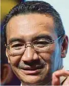  ??  ?? HISHAMMUDD­IN