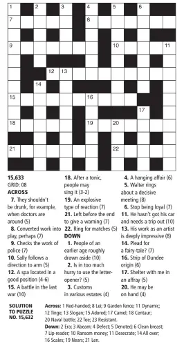 CRYPTIC CROSSWORD - PressReader