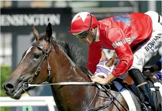  ?? PHOTO: GETTY IMAGES ?? Seabrook is a well favoured runner in Saturday’s rich Gr1 Golden Slipper for two year olds.