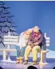  ?? CENTER STAGE THEATRE ?? Center Stage Theatre reopened in October for performanc­es of the comedy “Almost, Maine.” Now the community-based theater in Shelton has announced a full five-show 2021 season, including four musicals, set to begin June 11.