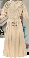  ??  ?? Dress,£435