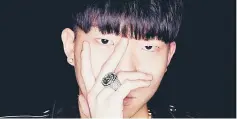  ??  ?? Changmo, South Korean rapper who has entered the country's top 10 singles chart through collaborat­ions, this year became the first Asian nominated at the BET Awards.