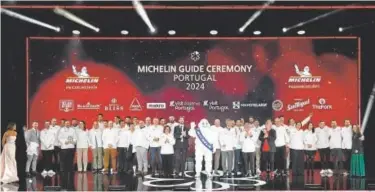  ?? ABC ?? Todos los premiados en la gala Michelin 2024 en Portugal//
