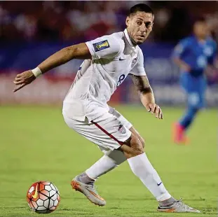  ?? — reuters ?? Still influentia­l: united States’ Clint Dempsey repaid Juergen Klinsmann’s faith in him by scoring two goals against Honduras in their opening Gold Cup Group A match on Tuesday.