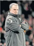  ?? AFP ?? Leeds manager Marcelo Bielsa.