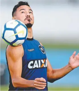  ?? Vitor SilVa/SSPreSS/Botafogo ?? OvolanteRo­drigoLindo­soéoartilh­eirodoBota­fogonoBras­ileirão