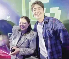  ?? ?? This columnist with the actor during the premiere of the Donny Pangilinan starrer 'GG.'