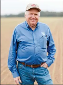  ?? Photo courtesy of georgia Farm Bureau ?? Former Georgia Farm Bureau President Gerald Long was named the recipient of the 2021 GFB Commodity Award on Aug. 12.