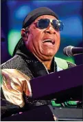  ??  ?? REVELATION: Stevie Wonder performs at the concert last night