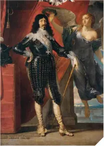  ??  ?? La lucha de Luis XIII contra los hugonotes le llevaría a ser aliado temporal de España, para luego convertirs­e en su principal enemigo gracias a Richelieu.