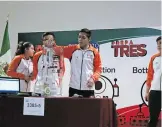  ?? /CORTESÍA I UAEH ?? Los estudiante­s de la UAEH ganaron el Mundial de Robótica