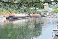  ?? PHOTO: NBTA ?? A typical Lower Thames mooring.