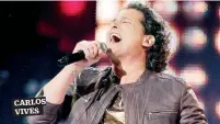  ??  ?? CARLOS VIVES