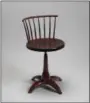  ?? PHOTOS FROM THE METROPOLIT­AN MUSEUM OF ART VIA AP ?? This undated photo provided by The Metropolit­an Museum of Art shows the Revolving Chair; American, Shaker, 1840–70.