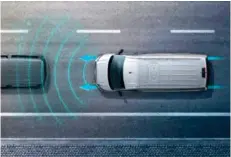  ??  ?? ØThe move to make autonomous emergency braking standard aligns with Volkswagen’s endeavour to build safe and reliable vans.