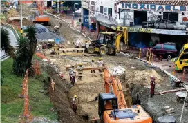  ?? FOTO ?? La construcci­ón de la etapa 1B de Parques del Río fue una de las obras que heredó la actual administra­ción.