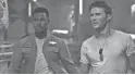  ?? JASIN BOLAND ?? John Boyega, left, and Scott Eastwood star in “Pacific Rim Uprising.”