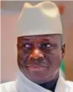  ?? AFP ?? Yahya Jammeh