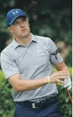  ?? JAE S. LEE/ THE DALLAS MORNING NEWS VIA AP FILE ?? Jordan Spieth had a rough weekend at the Byron Nelson tourney in Irving, Texas.