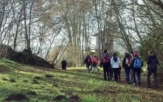  ??  ?? In marcia Tra i boschi di tutto il Veneto passeggiat­e alla scoperta della natura incontamin­ata e degustazio­ne di piatti tipici