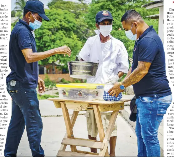  ??  ?? Producen alrededor de 1.000 butifarras y son comerciali­zadas en diferentes puntos de Barranquil­la.