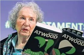  ?? AP ?? MARGARET ATWOOD. La autora canadiense, conocida por “El cuento de la criada”.