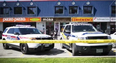  ?? MELISSA RENWICK/TORONTO STAR FILE PHOTO ?? Two people were shot dead at the moka café in Vaughan last month. High-profile murder cases are sometimes used to justify police carding, but the practice is ineffectiv­e and racist, writes Desmond Cole.