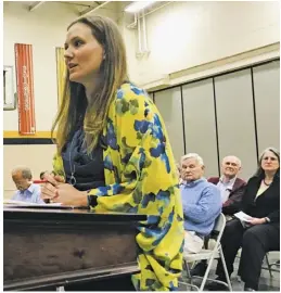  ?? BY JOHN MCCASLIN ?? RCPS Superinten­dent Shannon Grimsley said a proposed 4 percent raise for the county’s school teachers is “nonnegotia­ble.”