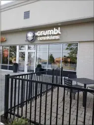  ?? JEAN BONCHAK — FOR THE NEWS-HERALD ?? Crumbl Cookies in Mentor is the popular franchise’s first store to open in Northeast Ohio.