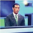  ??  ?? BLOW UP: Ashwin Willemse attacked his colleagues on set.