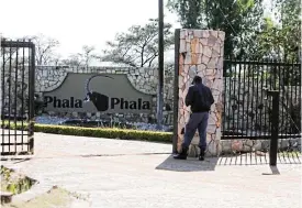  ?? /Alaister Russell/Sunday Times ?? Game farm theft: Phala Phala Wildlife farm in Bela Bela, Limpopo, is at the centre of the possible impeachmen­t inquiry raging around President Cyril Ramaphosa.