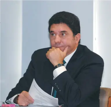  ?? / Gustavo Torrijos ?? Germán Olano, señalado de recibir dinero para adjudicar contratos al grupo empresaria­l de los Nule.