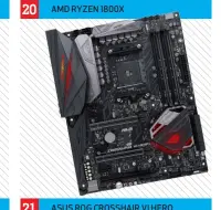  ??  ?? ASUS ROG CROSSHAIR VI HERO