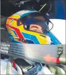  ?? FOTO: VIDEOTAPE ?? Alonso prueba el TS050 Hybrid