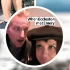  ??  ?? When Eccleston met Emery