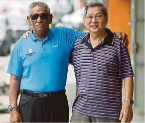  ?? [FOTO EFFENDY RASHID /BH] ?? Abd Rashid dan Chong Yaw.